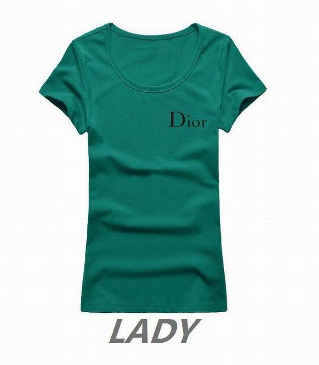 Dior short round collar T woman S-XL-023